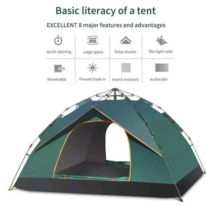 3-4 persons Double layer Camping Tent image 3