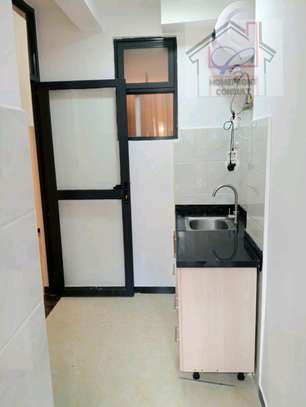 New-Elegant 1bedroomed studio apartment, open plan kitchen image 4