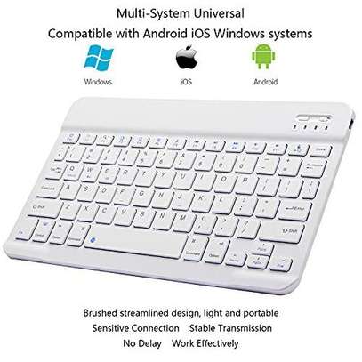 Wireless Mouse & Keyboard Combo -White image 1