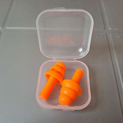 Earplug With Case Sound Protection Plastic Box Silicone image 2