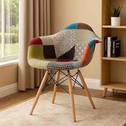 Multicolored Bucket Designed Eames Outdoor Chair image 4