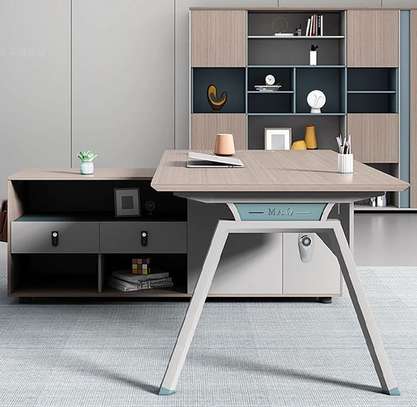 Office Desk:  Executive Modern Office Desk image 5