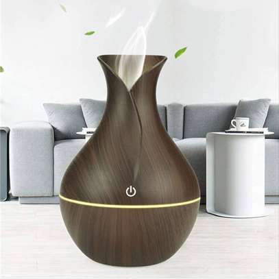 Ultrasonic Wooden Aromatherapy Humidifier Diffuser image 3