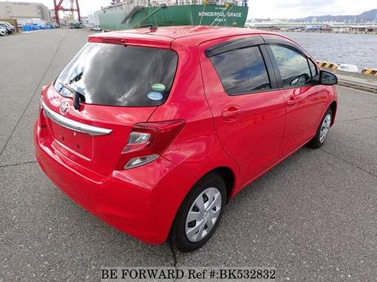 NICE RED TOYOTA VITZ (MKOPO/HIRE PURCHASE ACCEPTED) image 4