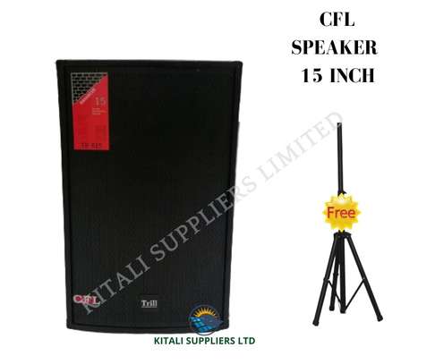 CFL Speaker with free speaker stand image 1