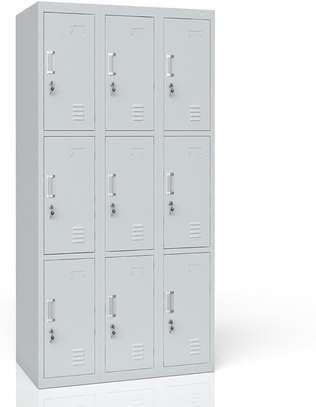 Office Cabinet: Nine Door Compartment Storage Cabinet image 5