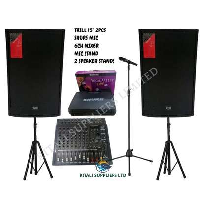 Trill 15 Inch 2pc With 6 Channel Mixer image 1