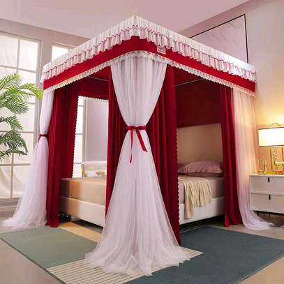 4 stand canopy mosquito net size 6*6 image 2