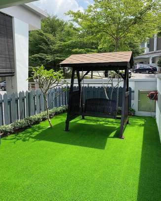 Outdoor artificial grass carpet image 2