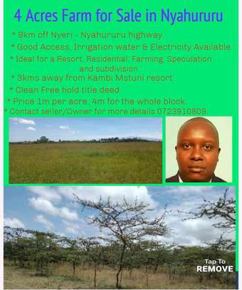 4 acres farm in Ndaragwa, Nyahururu at 1m per acre image 2