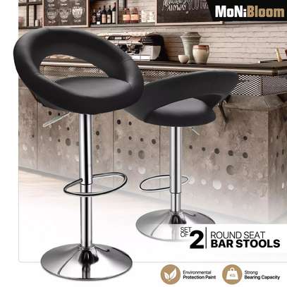 Barstool: Swivel Barstool, Ergonomic Seat, Sturdy Base image 3