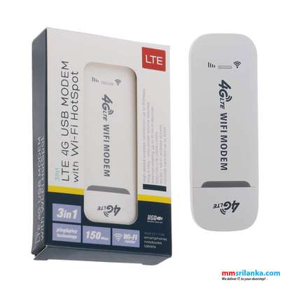 LTE 4G USB Modem With Wifi Hotspot. image 1