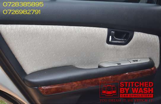 Harrier steering, seat covers, dashboard upholstery image 6