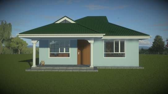 A Two Bedroom House Plan image 3