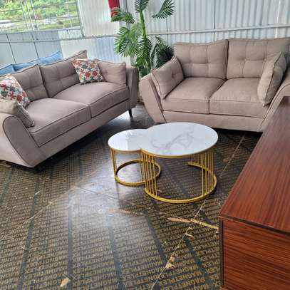 5 seater sofa seet with spring cushion image 3