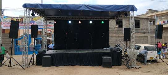 Professional Portable Stage with Sound & Lighting image 13