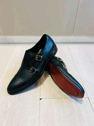 Business Double Monk Leather Shoes* image 1