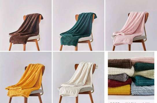 Soft fleece/Sherman Throw Blankets- 150cm*200cm image 2