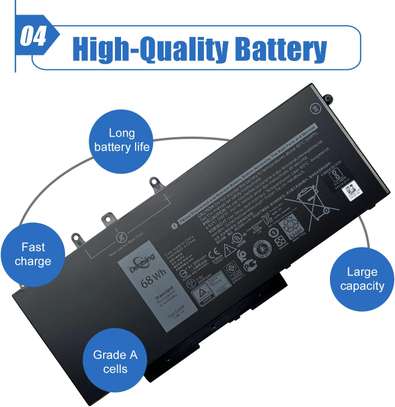 Dell Precision 15 3520 M3530 93FTF GD1JP DY9NT battery image 1