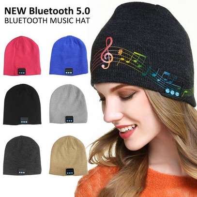 5.0 Bluetooth Wireless Music Handsfree Hat image 1