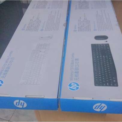 HP Fast Ultra-Slim Black USB Wireless Keyboard Combo Kit image 3