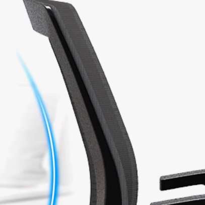 0ffice Chairs: Black Modern Office Task Chair image 4