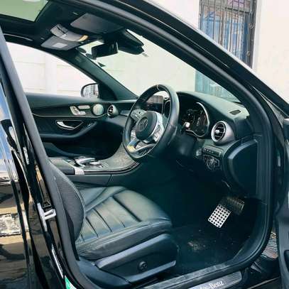 Mercedes Benz AMG C200 2017 black image 7