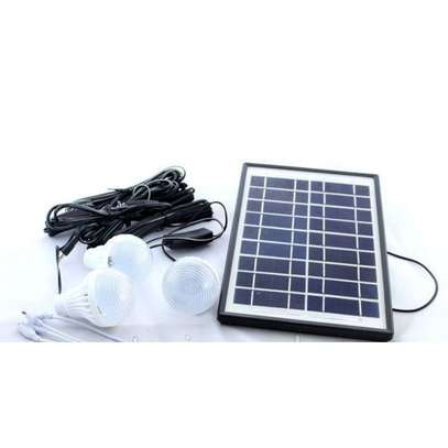 GDLITE GD 8006 - Solar Panel, LED lights and phone charging Kit image 5