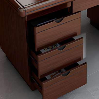 Executive Desk: Executive Comp Desk With Soft-close Drawer image 5
