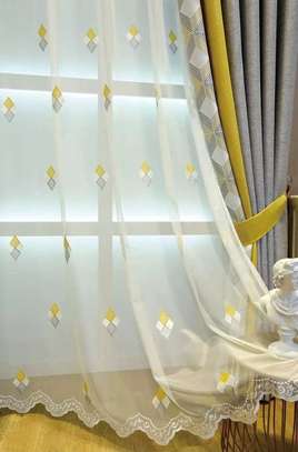 Quality luxurious sheer curtains image 1