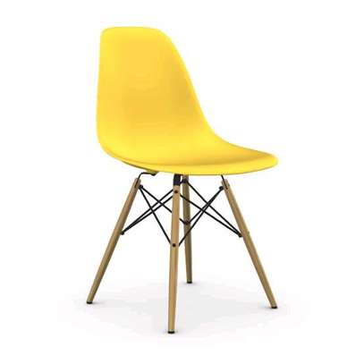 Yellow office chair image 1