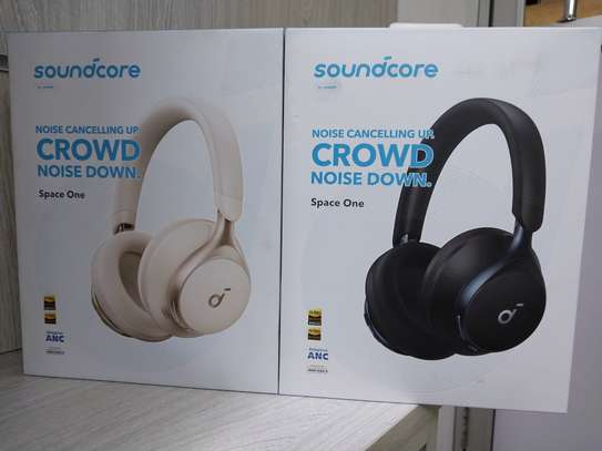 Soundcore Space One | Active Noise Cancelling Headphones image 1