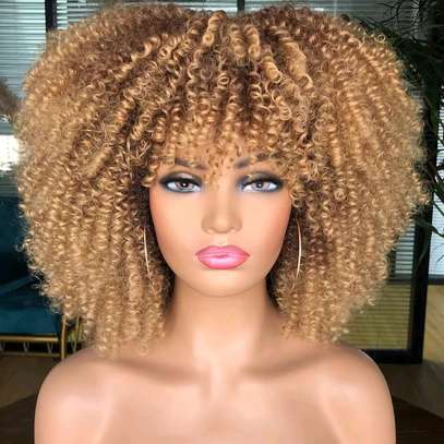 Curly crochet wigs image 6