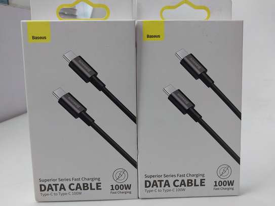 Baseus Superior Serie Type-C to Type-C 100W Fast Charging 1m image 2