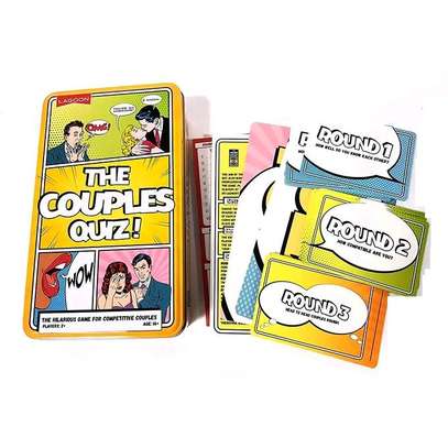 The Couples Quiz Card Game image 1