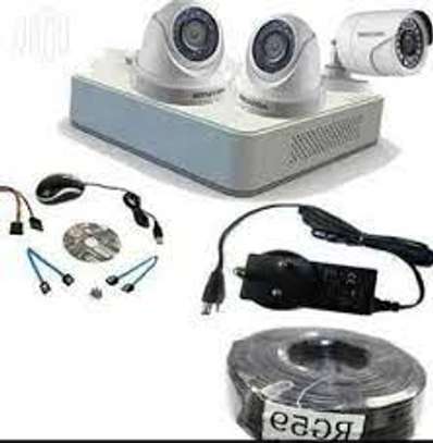 3 CCTV Cameras Package. image 1