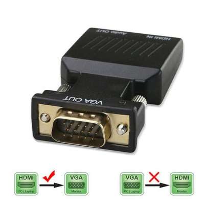 HDMI To VGA Adapter Converter Cable image 2