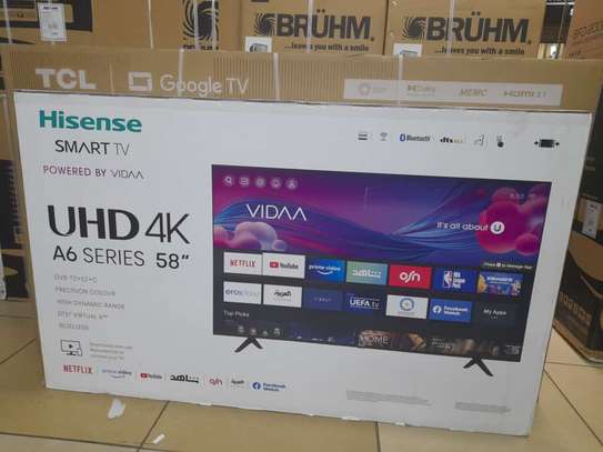 4K 58"Tv image 1