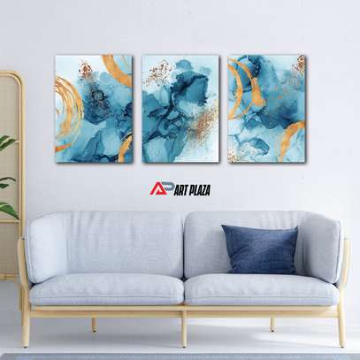 Digital print wall art decor (3 piece) image 9