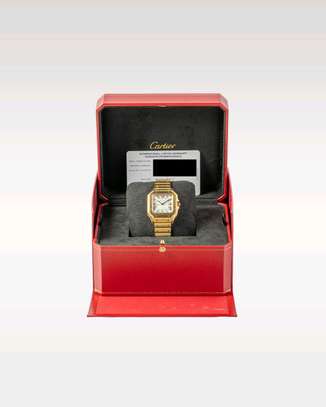 Cartier Santos De Cartier  Yellow Gold Male Watch image 3