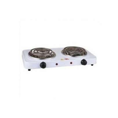 Electric Tabletop Double Hotplate Coil Cooker image 1