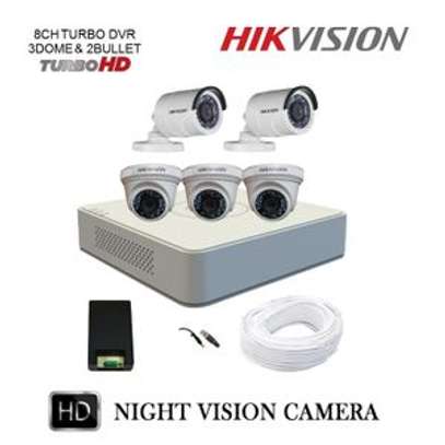 5 CCTV Camera Full Kit. image 1