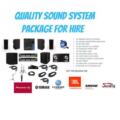 High quality PA system image 1