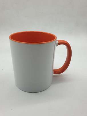 two tone color sublimation mugs image 5