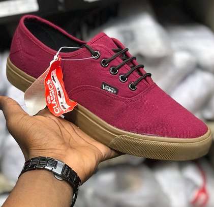 Double Sole Unisex Vans Maroon Sneakers in Nairobi CBD PigiaMe
