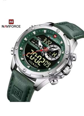 Naviforce NF9208 Mens dual Display  Wristwatch image 1