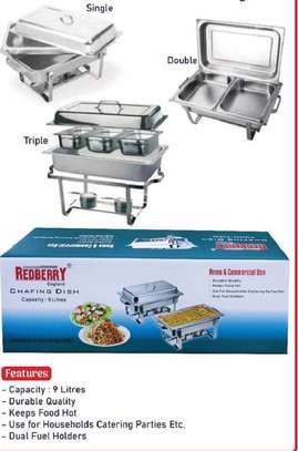 Commercial Use Triple Chafing Dishes image 1