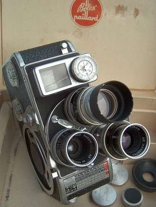 Vintage Bolex Paillard TRL Camera + Leather Case image 4