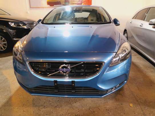 Volvo V40 T3 2017 2wd  blue image 1