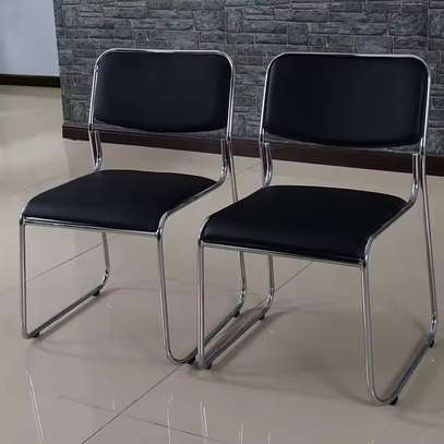 Chrome Base Guests' Chair image 7